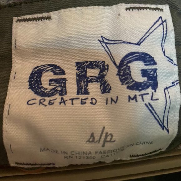 Vest, short sleeve, army green - Picture 4 of 4